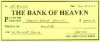 the bank of heaven